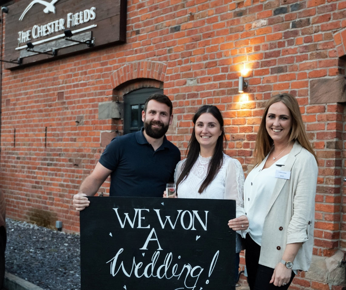 Couple Win Luxury Countryside Wedding Worth £16.5k!